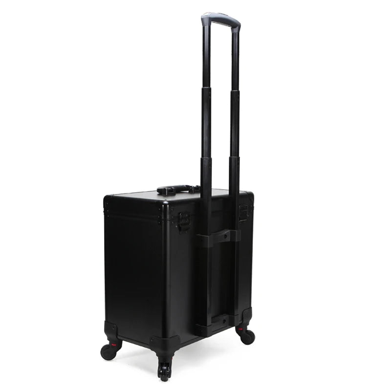 Professional Rolling Makeup & Hairdresser Trolley Case