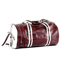 Unisex Vintage Faux Leather Sports Duffle & Gym Bag