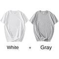 2-Pack Heavyweight Cotton Crew Neck T-Shirts – Unisex