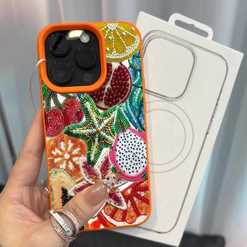 ANISARP Retro Fruit Aesthetic Shockproof Soft Phone Case
