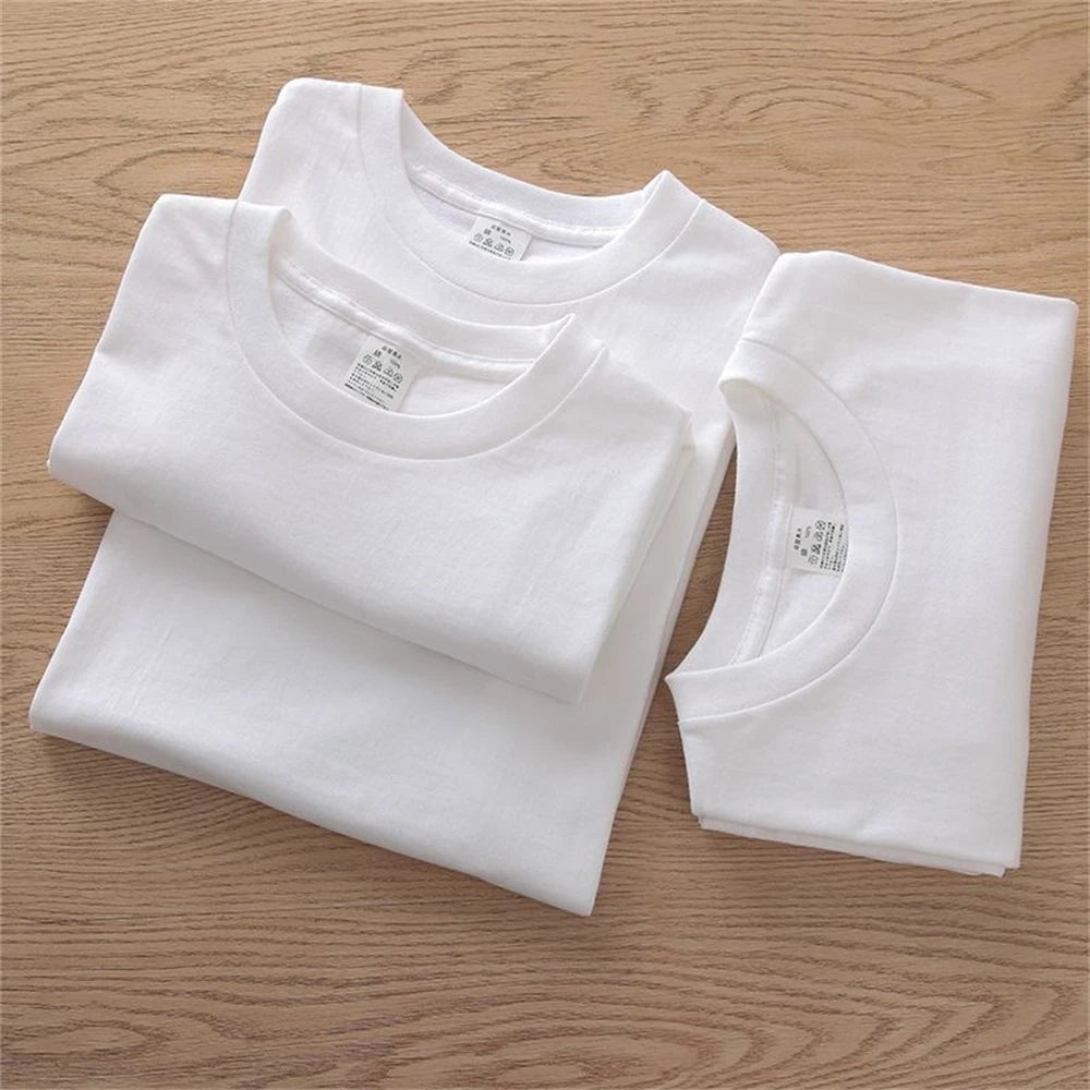 2-Pack Heavyweight Cotton Crew Neck T-Shirts – Unisex