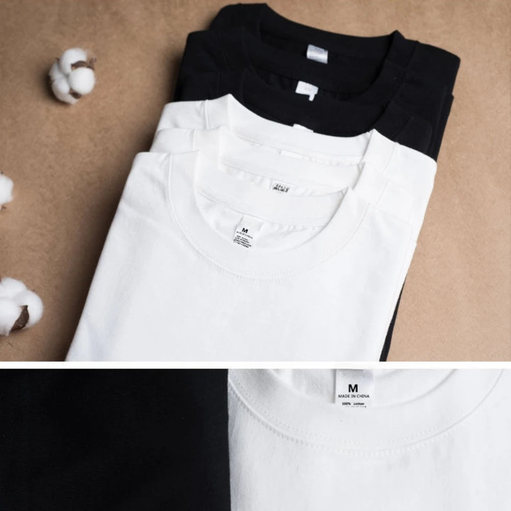 2-Pack Heavyweight Cotton Crew Neck T-Shirts – Unisex