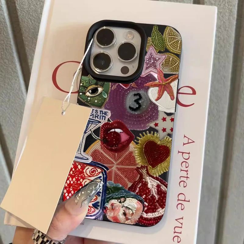 ANISARP Retro Fruit Aesthetic Shockproof Soft Phone Case