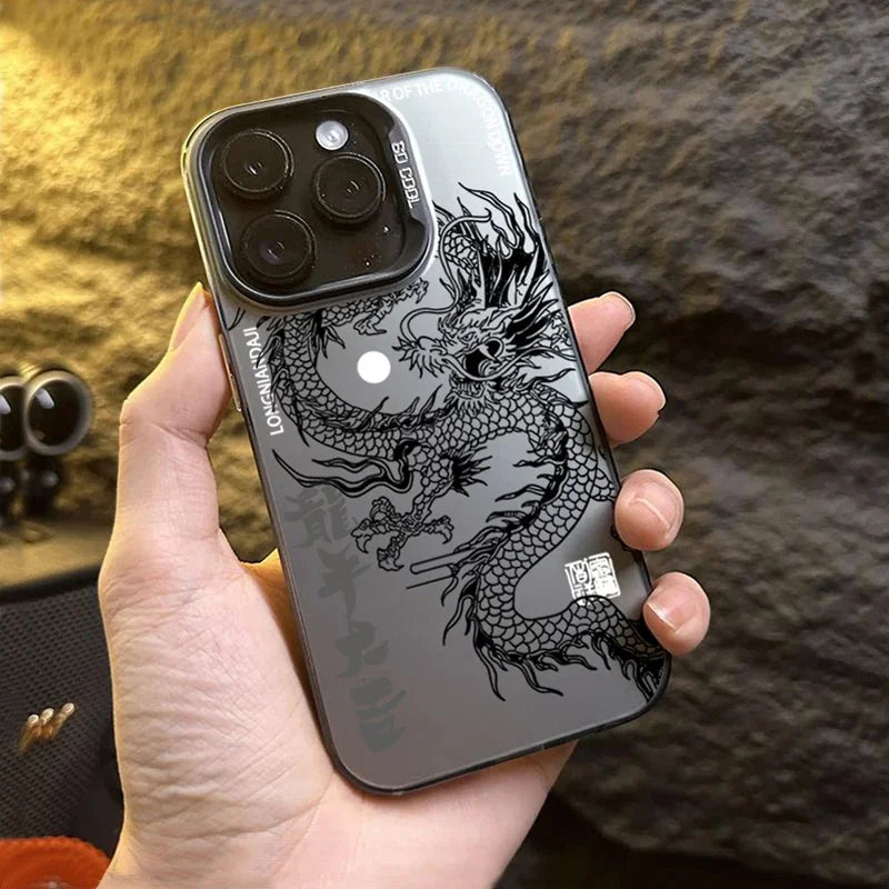 ANISARP Luxury Chinese Dragon Hard Matte Shockproof Phone Case