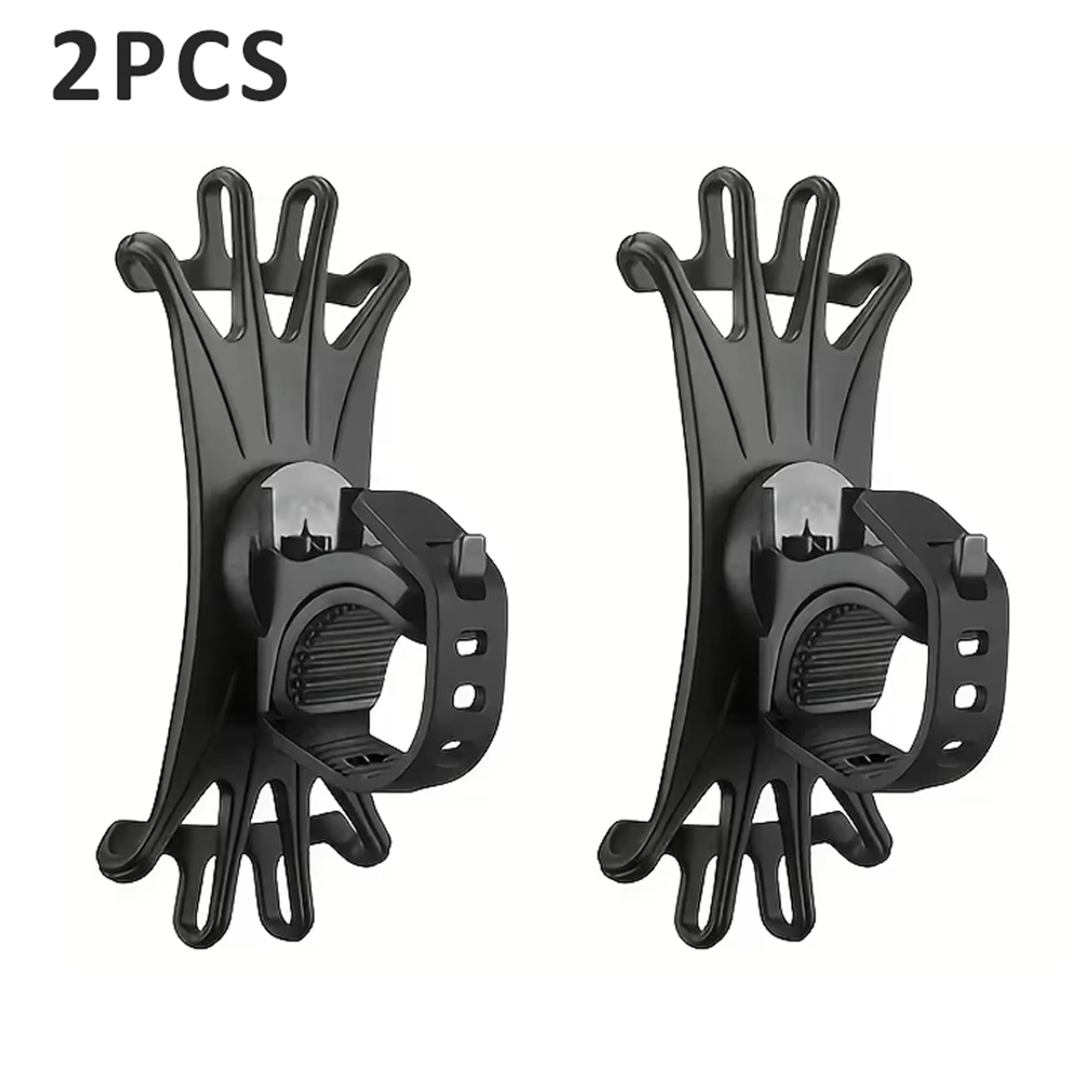 360° Rotatable Silicone Bicycle & Motorcycle Phone Mount Holder