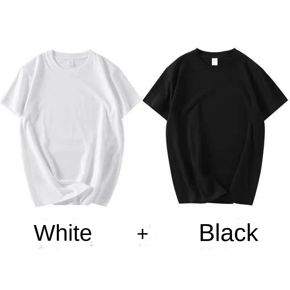 2-Pack Heavyweight Cotton Crew Neck T-Shirts – Unisex