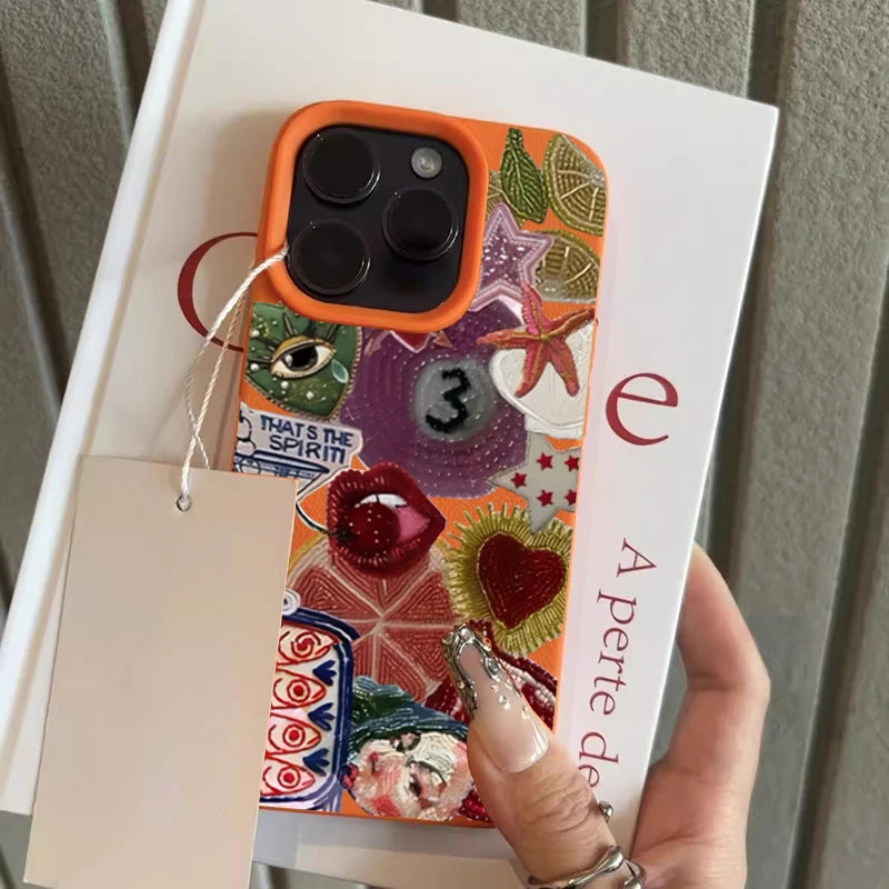 ANISARP Retro Fruit Aesthetic Shockproof Soft Phone Case